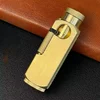 Heavy Trench Handmade Brass Kerosene Lighter Flamido Side Pulley Ignition Special-shaped Lighter Retro Collectible 3