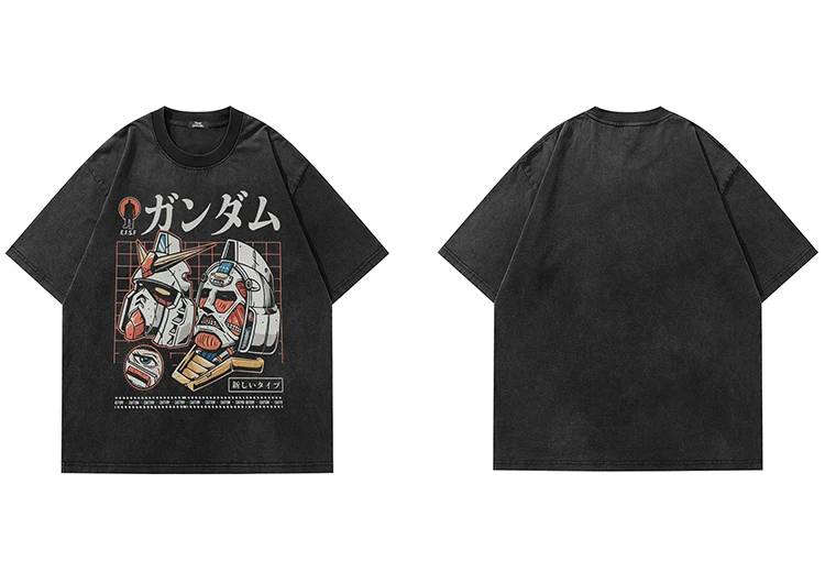 Gundam Mecha Graphic T-Shirt S22fc3364a52747cdb358b10d08f9cf8d9