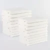18-Piece Cotton Kitchen Bar Mop Cleaning Dishcloth Set White Absorbent Durable Easy Care Household All Surfaces Machine Wash 4