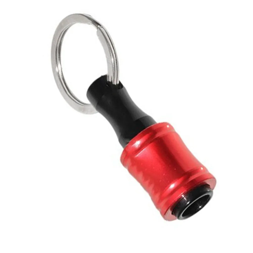 1/4inch Hex Shank Screwdriver Bits Holder Extension Bar Drill Screw Adapter Quick Release Keychain