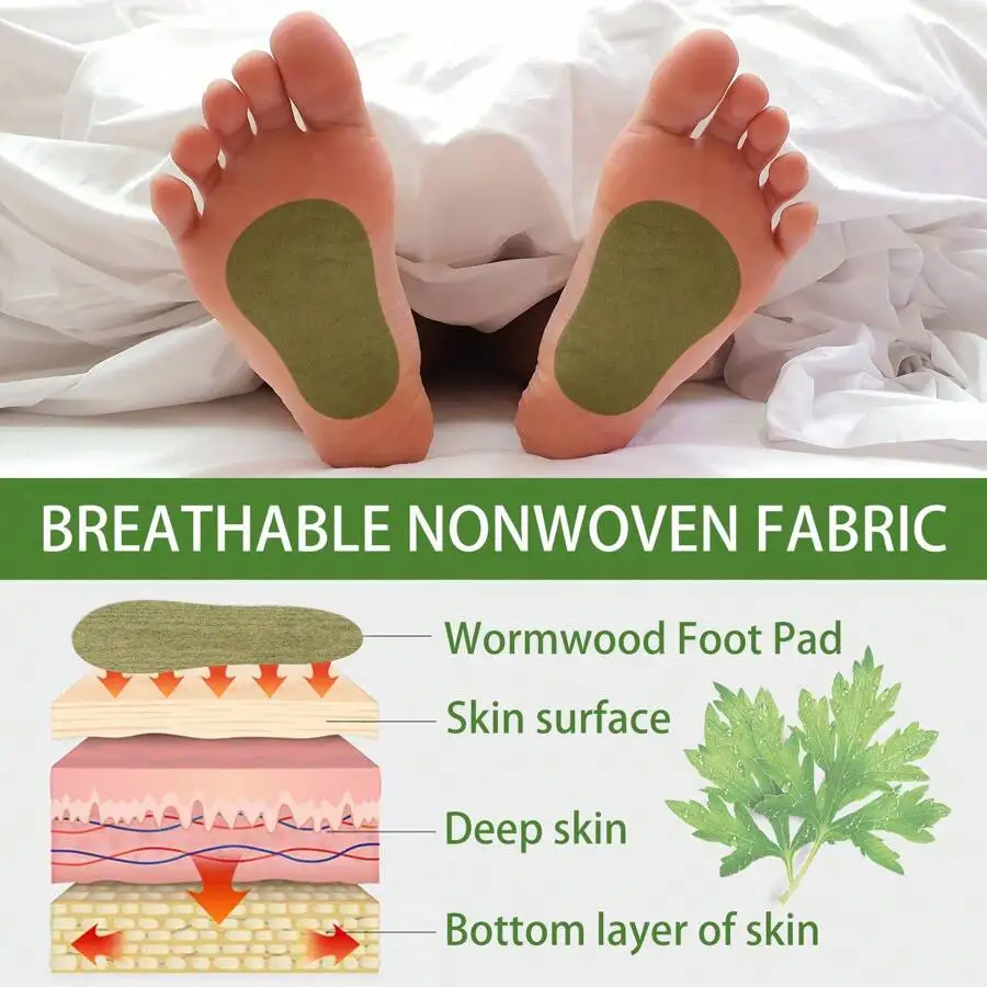 12/36/72PCS Detox Foot Patches Pads Feet Body Toxins Cleansing Relieve Stress Help Sleeping for Running Yoga Fitness Exercise