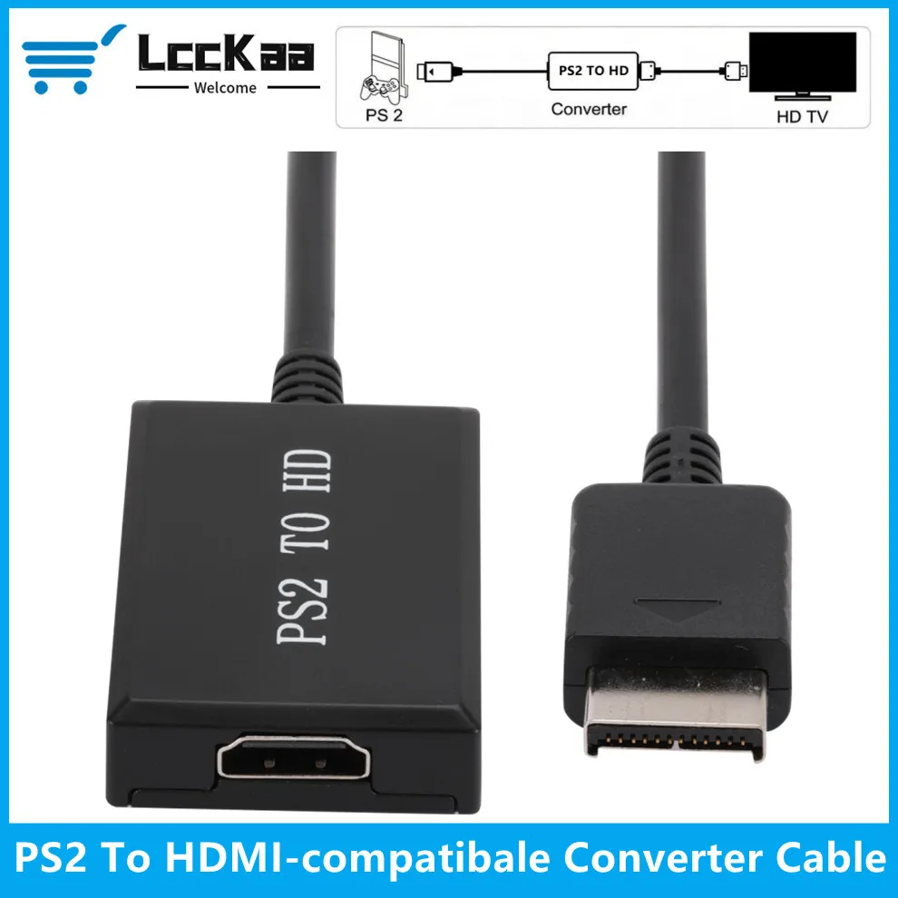 HD 1080P PS2 to HDMI compatible Audio Video Converter Adapter