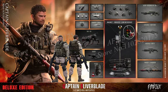 Patriot Studio 1/12 Scale Collectible Figure Chris Redfield