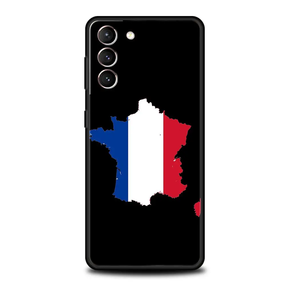 Elegant France Flag Soft Silicone Phone Case