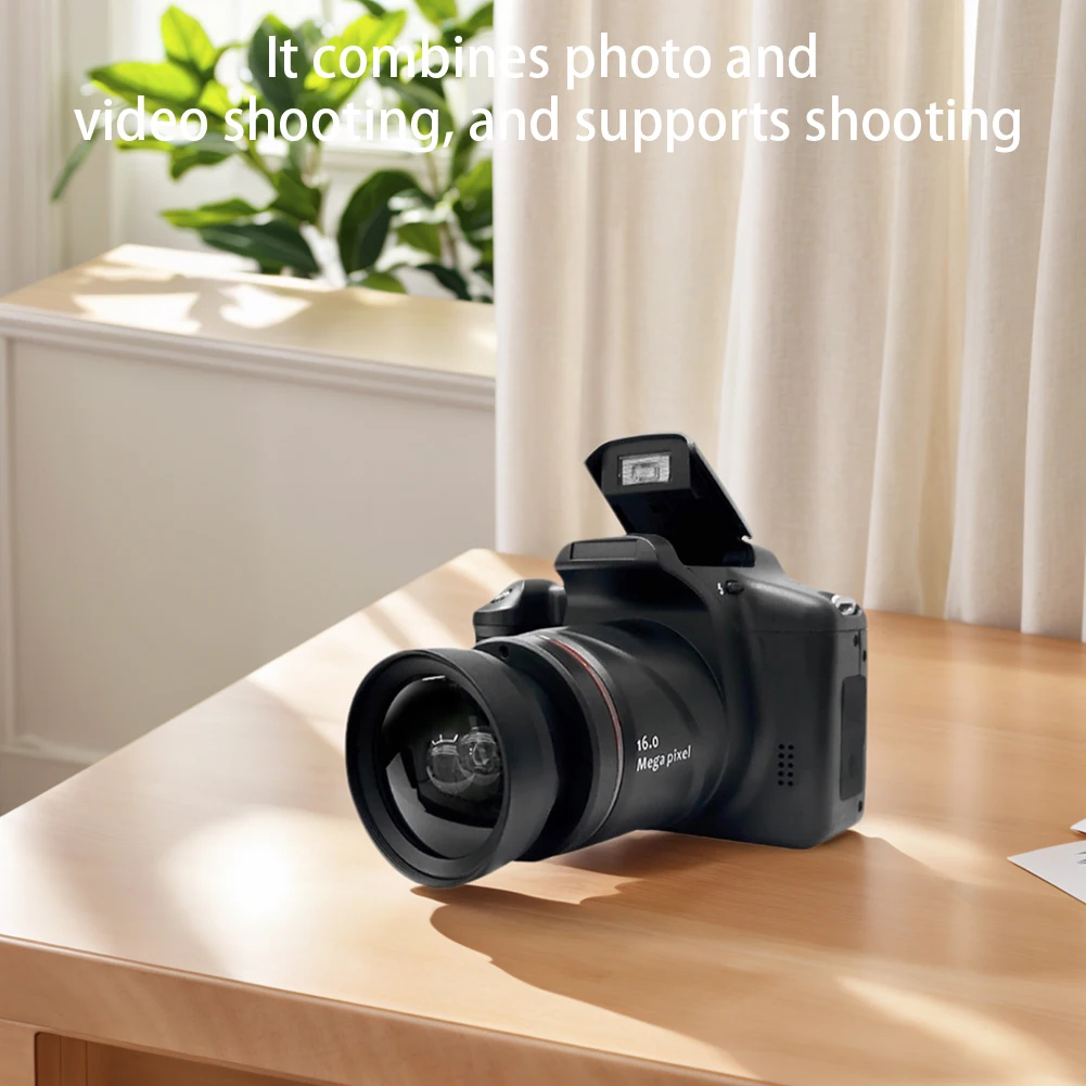 16MP 디지털 카메라, 2.4인치 LCD 화면 캠코더, 16배 디지털 줌 비디오 레코더 (사진 및 비디오 촬영용)