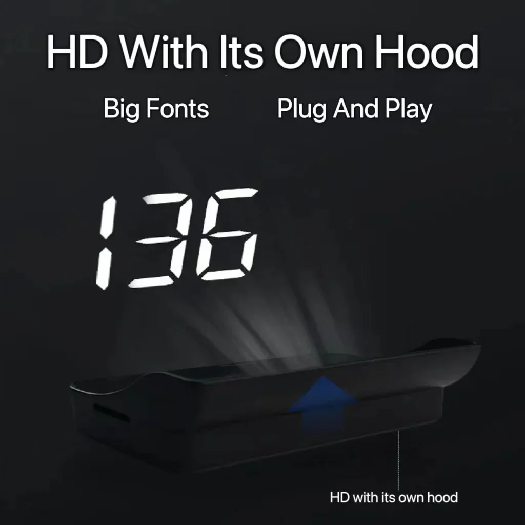  ÷ GPS HUD  ӵ ÷  ÷,   ū ۲, KMH MPH  , ڵ ׼