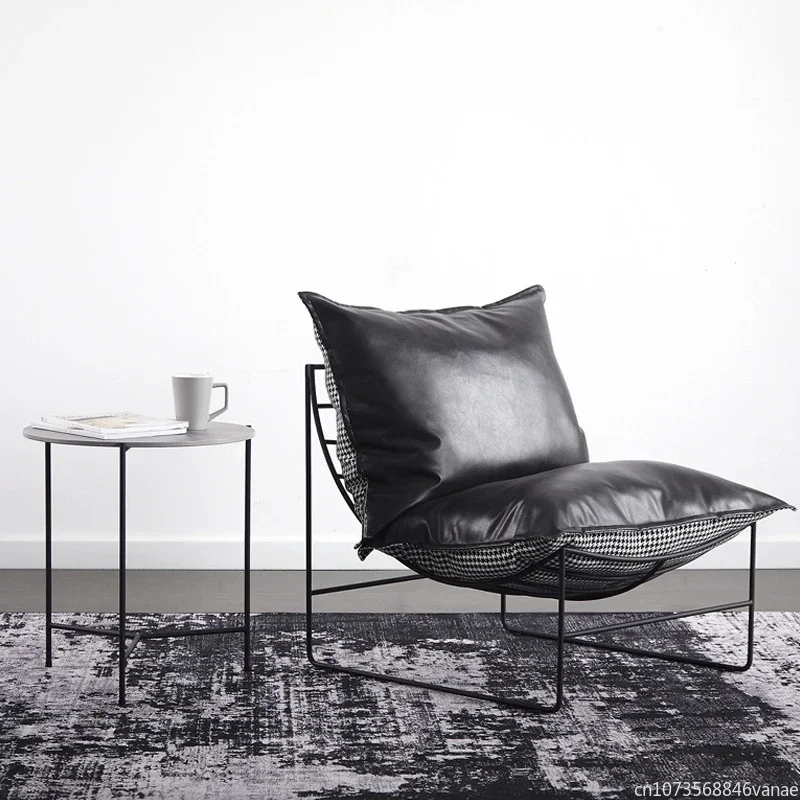 designer-single-sofa-chair-nordic-light-luxury-extremely-simple-retro-industrial-wind-lazy-balcony-leisure-chair