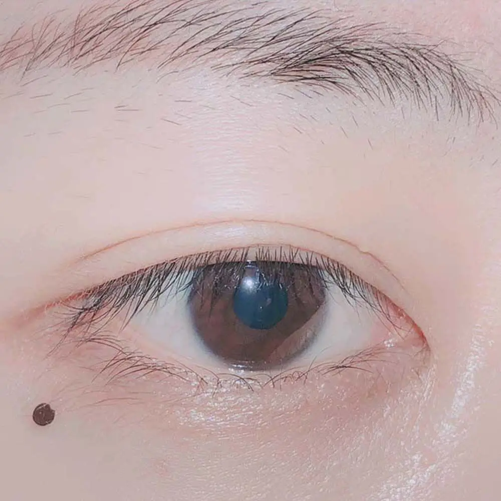 Style Makeup Moles Beauty Tool Face Eye Corner Black Dot Fake Tattoo Temporary Tattoos Tear Mole Tattoo Stickers Body Art