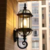 Outdoor porch light, waterproof pendant light, courtyard landscape decoration, retro LED lighting, suitable for terraces 3
