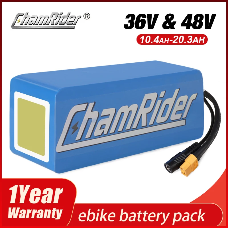 36V 10Ah E-Bike Akku – Leistungsstarke Batterie Mit BMS, Wasserdichtem Gehäuse & Ladegerät – Passt Für 200–1000W Motoren