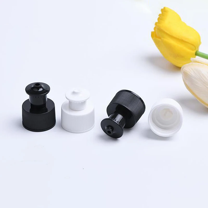 20Pc Bottle Cap Water Push Pull Lids Cap Lid Replacement Tops Sports Sealing Screw Bottles Reusable Cover Twisted Portable Soda