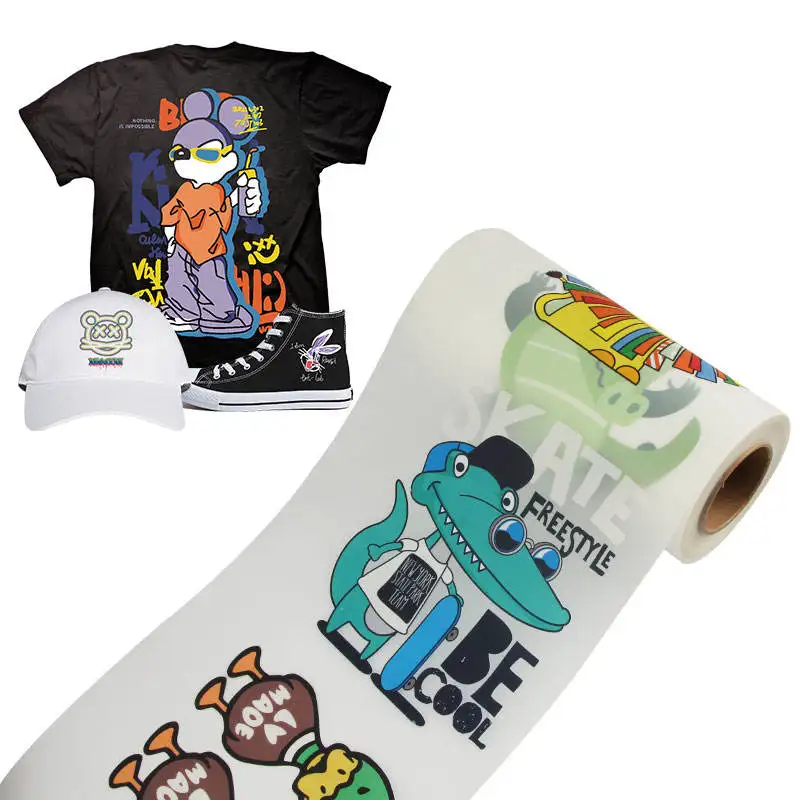 양면 무광 인쇄 DTF 잉크젯 필름, 열전사 DTF 프린터용, 30 cm, 33 cm, 60cm x 100m 크기