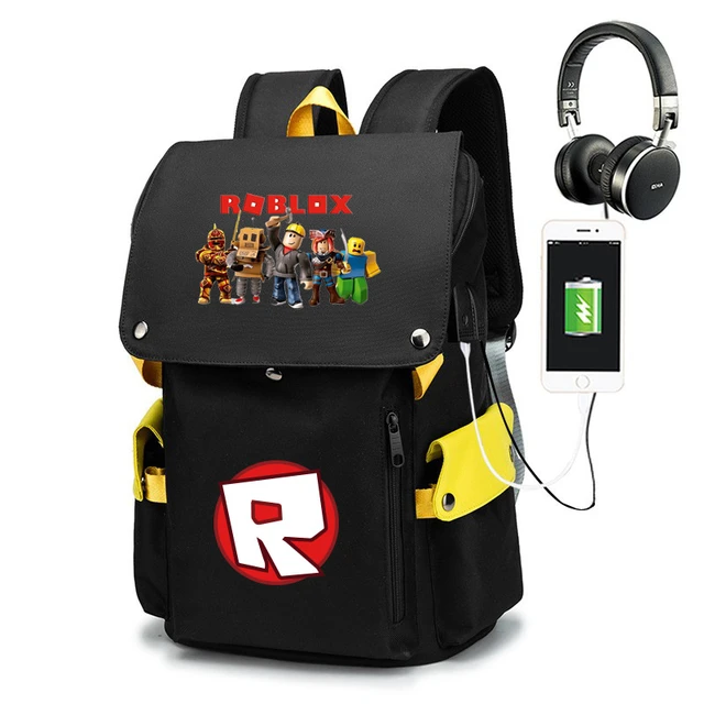 Novo Produto Roblox Dos Desenhos Animados Roblox Estudante Feminina Mochila  Anime Mochila Mochila Infantil Masculina Mochila para Meninos e Meninas  Saco - AliExpress