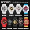 Sanda New Style Korea Edition Youth Night Light Electronic Movement Fashion Fashion Student Watch 4