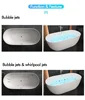 Freestanding Bathtub Factory Cheap Price 67 Inch Cupc Luxury Adult Soaking Tub Custom Colors Jets Acrylic Indoor Bathroom Tubs 3