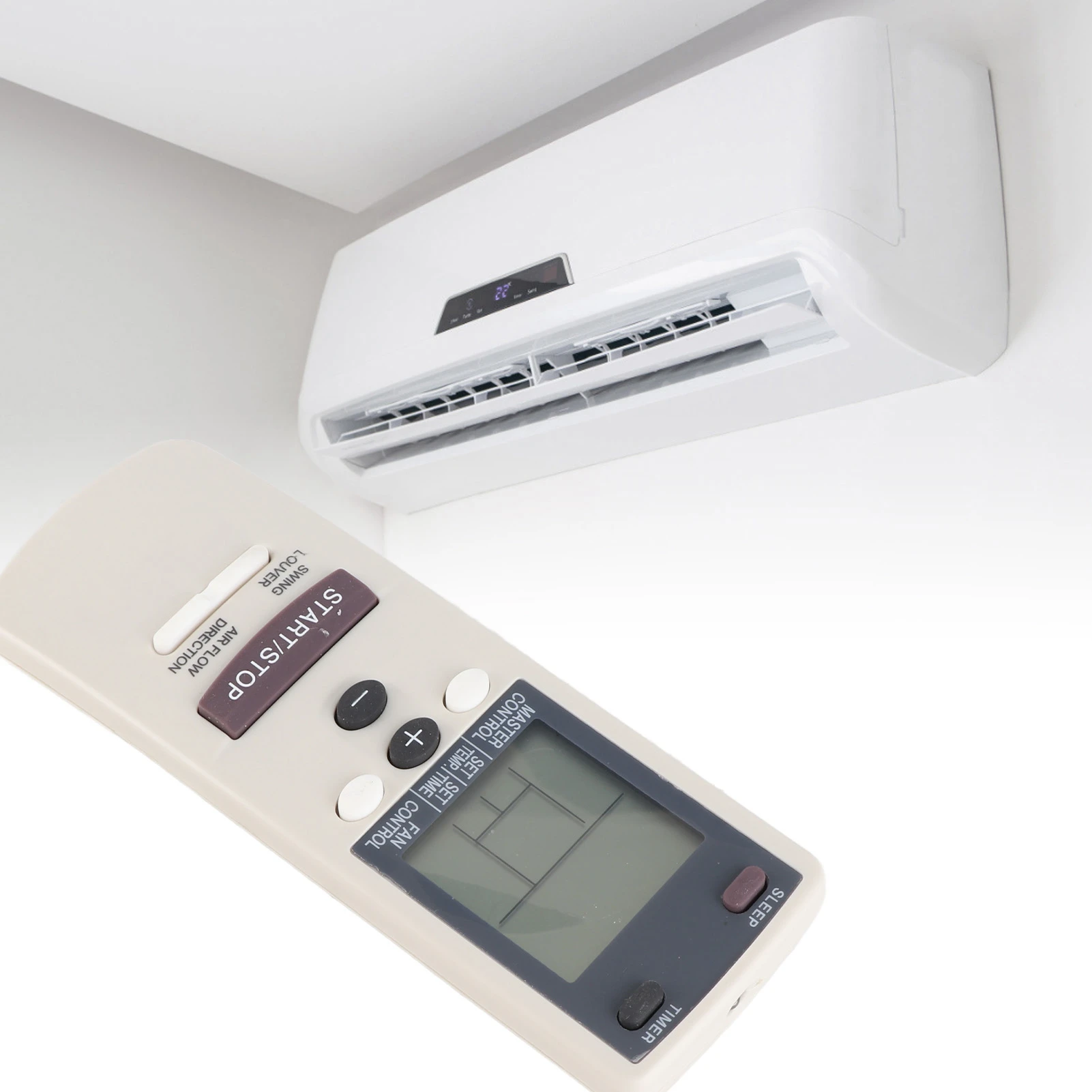 Replacement Remote Remote Control Wear Resistant  Long Service Life ABS for Fujitsu AR‑AB8 Ar‑ab10 Ar‑db5