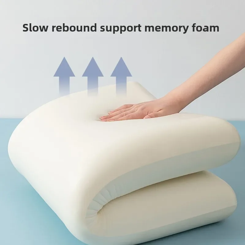 1 Solid Slow-recovery Memory Foam Pillow in 6 Cm, 8 Cm and 10 Cm Heights. True Slow Support & Slow Rebound. Hotel Quality 5