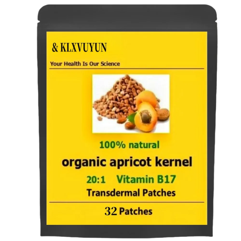 Organic Bitter Apricot Apricot Vitamin B17 Transdermal Patches, Made In Usa 2