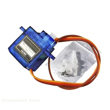 【R】1/3 Pezzi Braccio Robotico per Auto RC, Progetto Fai-da-Te, Micro Servomotore SG90 9G 180° ° /360 °   Servo Digitale 5V