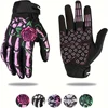 Full Finger Cycling Gloves Touch Screen Motorcycle Gloves Ghost Claw Joker Skull Gloves For Mountain Bike and Riding 1
