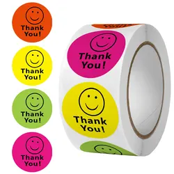 50-500 Pieces of Smiley Stickers for Kids Reward Sticker Classroom Teacher Cute Face Decoration Yellow Smile Stationery Sticker