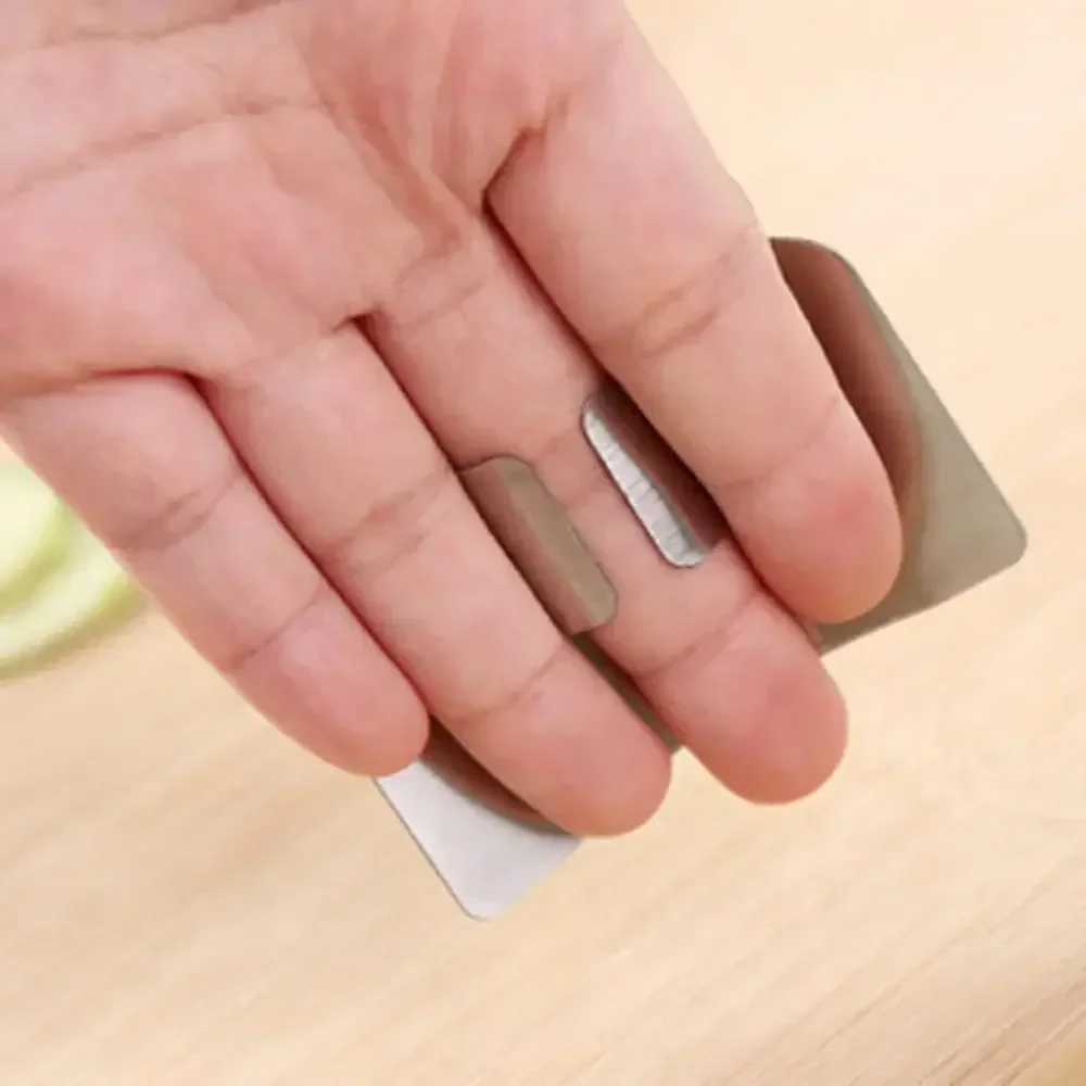 Stainless Steel Finger Protector Anti-cut Vegetable Cutting Hand Protecter Kitchen Gadgets finger protector,finger guard