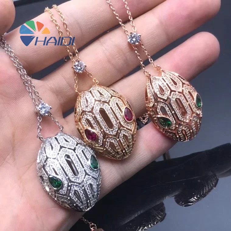 

Лидер продаж, Женское Ожерелье BV из чистого серебра 925 пробы с розовым золотом и звездами