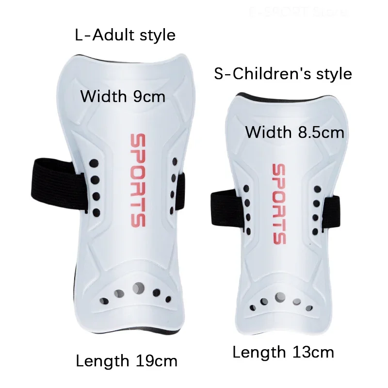 Soccer Shin Guards Shin Guard Pads 1Pair Adult/Kid Soccer Training Crashproof Calf Protector Leg Sleeves Children Teens Football Protege Tibia Safety Shin Guards