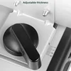 801 Electric meat Slicer 200W Household Fruit and Mutton Slicer machine Toast Bread Slice 1-15mm Thickness Adjustable 4