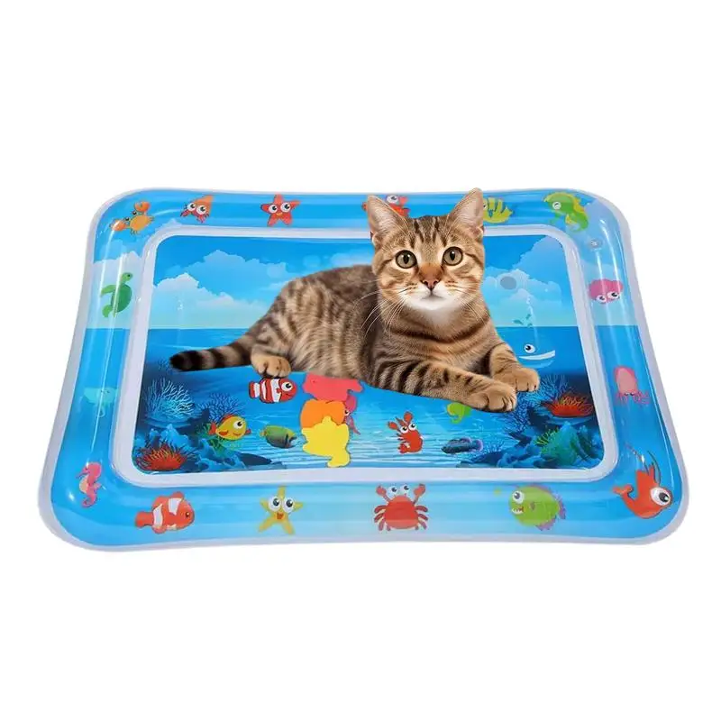 Opblaasbare Watermat Voor Huisdieren - Koelmat Voor Katten En Honden Duurzaam Pvc Voor Binnen En Buiten