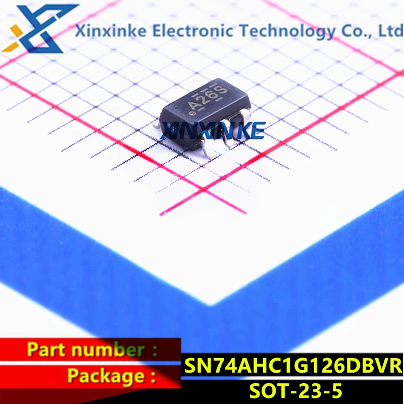 

SN74AHC1G126DBVR Mark:A26S A26* SOT-23-5 Buffers & Line Drivers Tri-State Single Bus Logic ICs Brand New Original