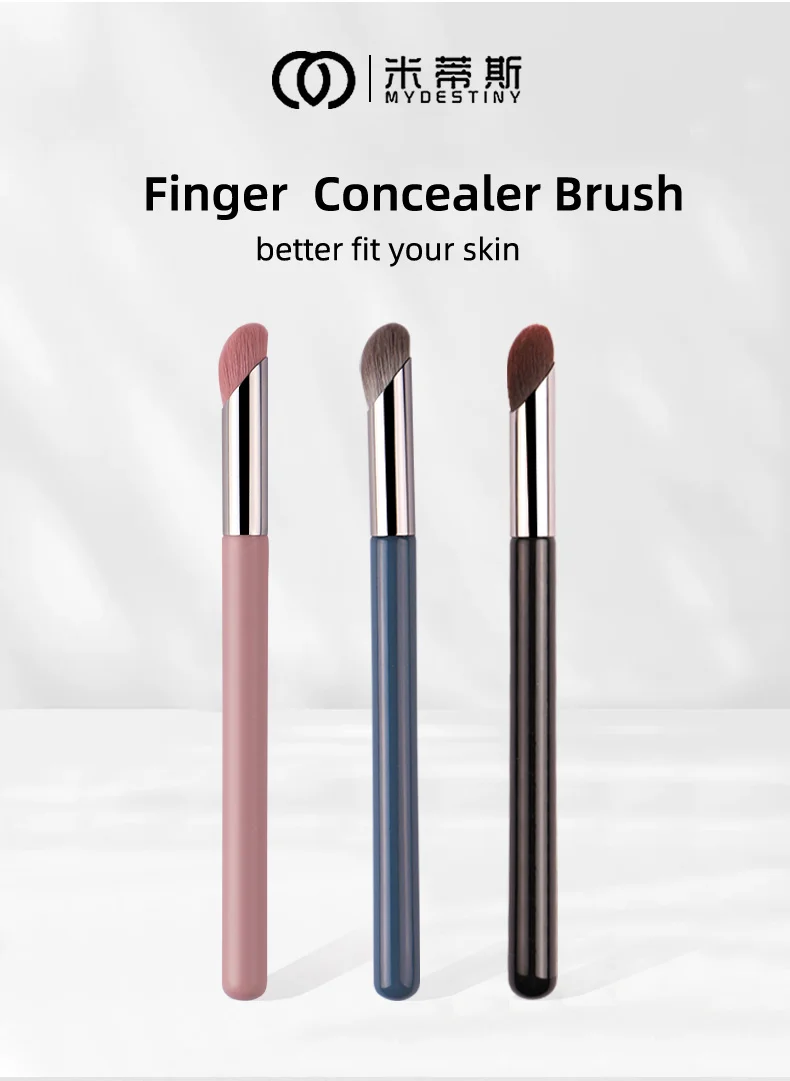 MyDestiny Finger Concealer Makeup Brushes Precision Soft Smudge Brush Cover Acne Dark Circles Multi-Function Detail Makeup Tool