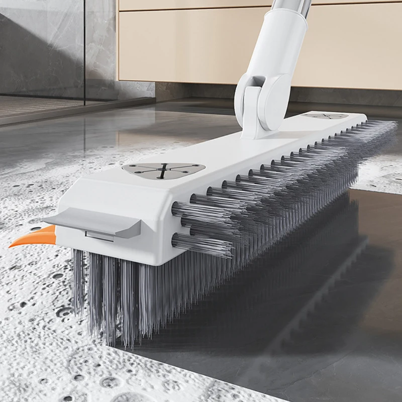 Multi-function Magic Broom - Wide Squeegee Brush With Rotating Head And Long Handle For Cleaning Tiles - View #4