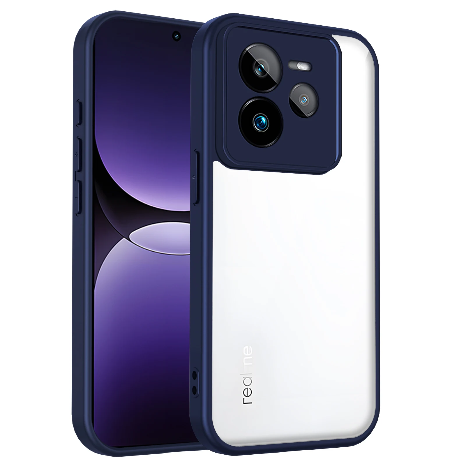 Slim Transparent Shockproof Protective Phone Case – Hard PC Back Cover