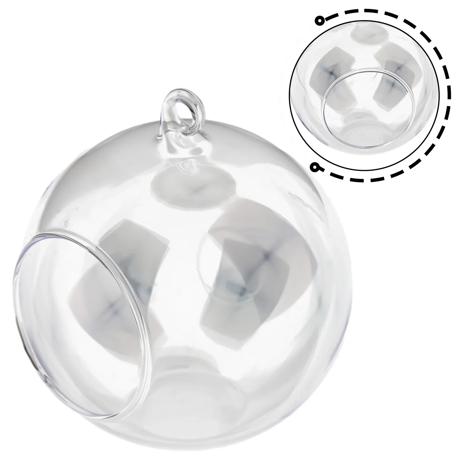 Hanging Glass Ball Succulent Tabletop Tealights Terrarium Vase Candles Wedding Celebration Container Brand New Accessories Tools 4