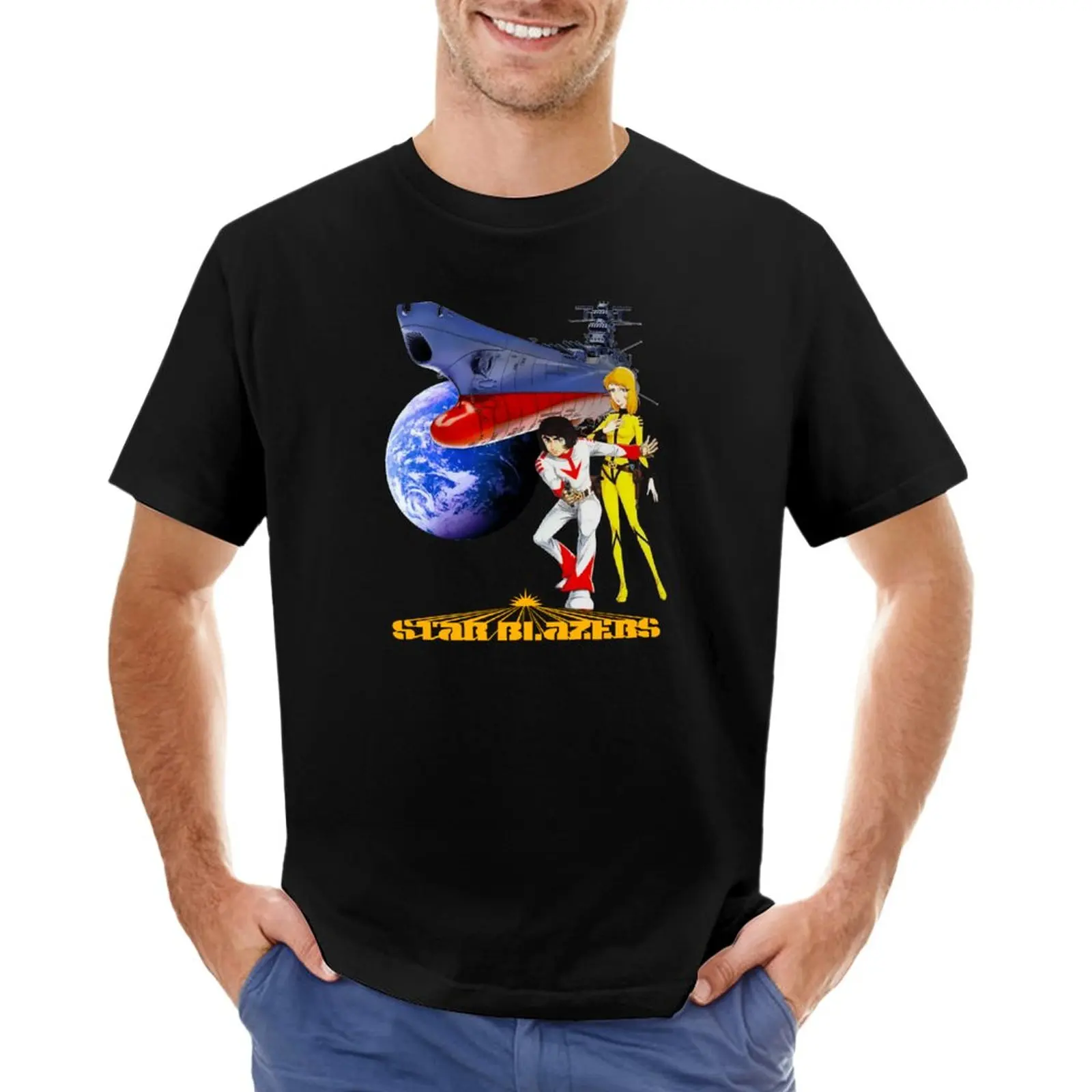 

Star Blazers T-Shirt Wild Star And Nova T-Shirt for a boy funnys plus sizes heavyweight t shirts for men