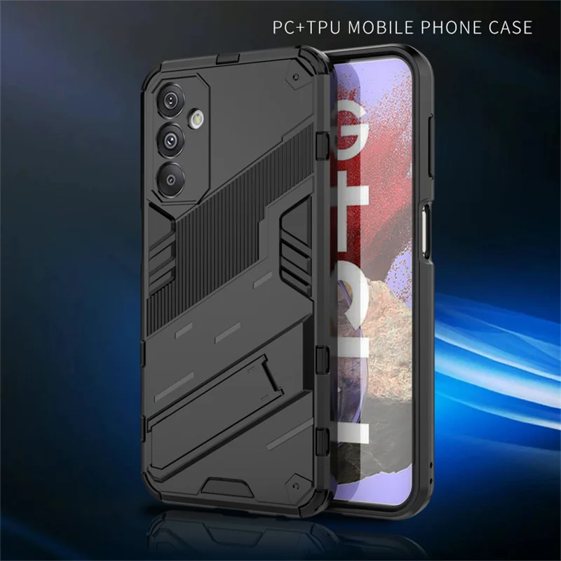 Magnetic Armor Phone Case for Samsung Galaxy M34 M54 M14 F14 A35 A55 A15 5G A05 A05S 4G Shockproof Stand Protection Back Cover S22ff43975298473bb79ed1334db5fb3e7