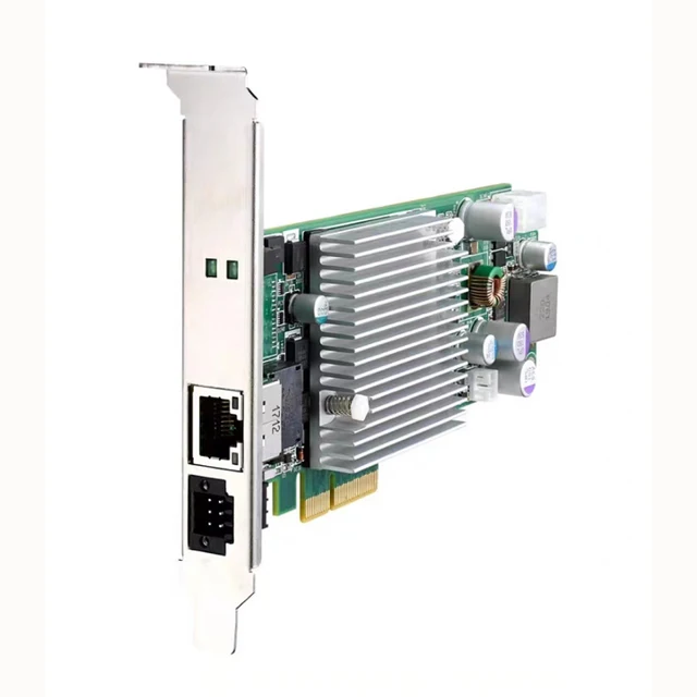 Для Advantech Ten Gigabit NIC PCIE-1181-AE 1-портовая 10 Gige карта визуального сбора изображений POE PCIE-1181 3