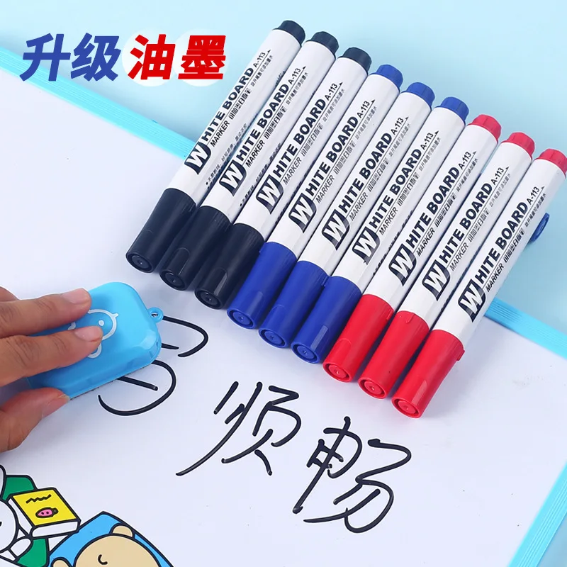3/10 Pcs Set Erasable Magnetic Whiteboard Marker Pen Blackboard Marker Chalk Glass Ceramics Office School Art Stationery white marker pens marker pens color marker pens pen marker dry erase markers whiteboard pens