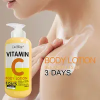 Crème corporelle à la vitamine C 500 ml, blanchissante, aux acides hydroxy, VE, élimine les marques d'acné, hydratation intense, éclaircissante, soin de la peau 3
