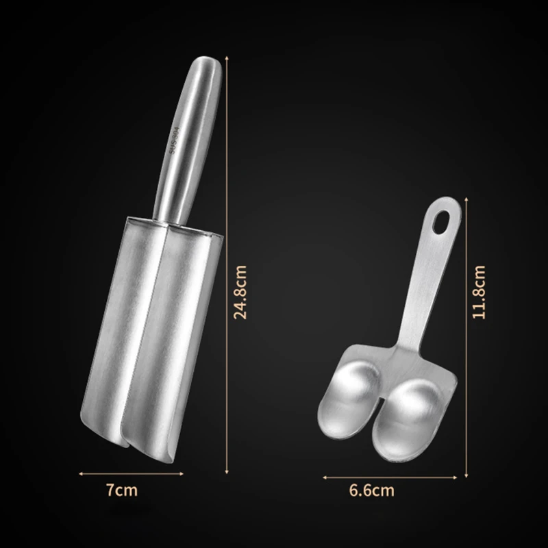 Meatball Scoop Maker 304 Stainless Steel For Fish Beef Rice Ball Dumplings DIY Kitchen Tools