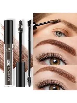 Heallor Natural Lasting Eyebrow Tint Cream Black Brown Liquid Eyebrow Dye Shaping Enhancers Waterproof Sweatproof Wild Eye Brow - Thumbnail 8