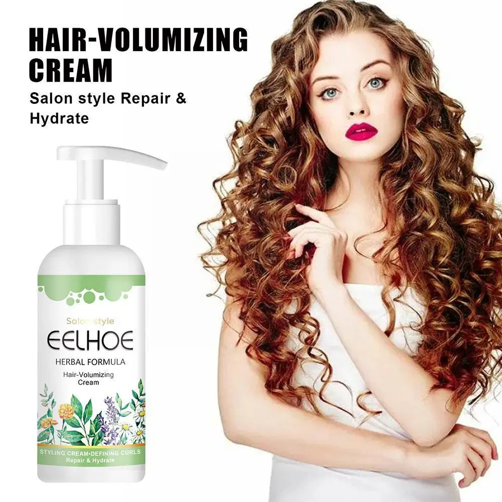 Hair-volumizing Cream Bouncie'lock Boost Defining Cream Hair Shiny Day Hair Curls Curly Long Care Volumizing Cream hair styling