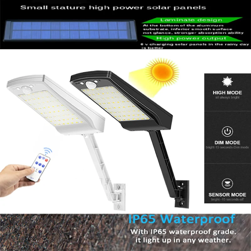 

solar security lights Solar powered outdoor waterproof motion fence outside solar yard lights Garden Wall Safety fence Lamp