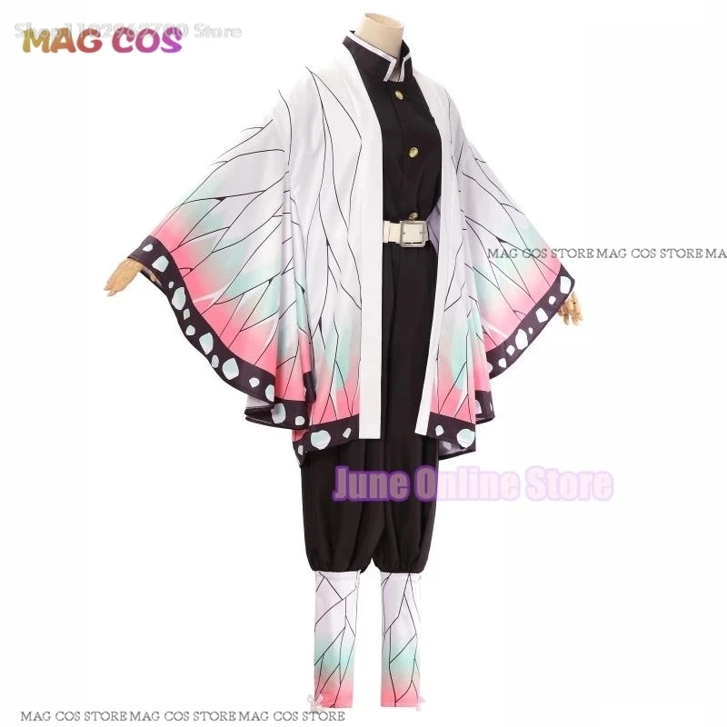 

Anime Cosplay Costume Cosplay Clothes Butterfly Clip Women Uniform Fancy Cloak Halloween Outfit Adult Kochou Kids Kanae