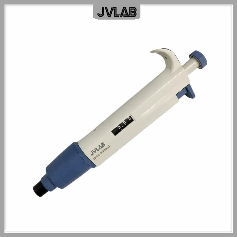 

Механический дозатор-пипетка одноканальная Регулируемая пипетка Dragon lab пипетта 1000-5000ul поставляется с наконечниками