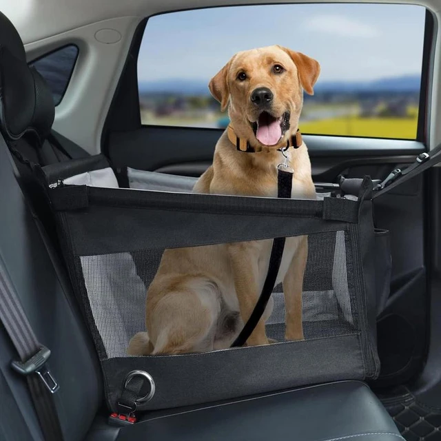 Durable Dog Car Hammock Pet Seat Cover for Back Seat - Moebypet