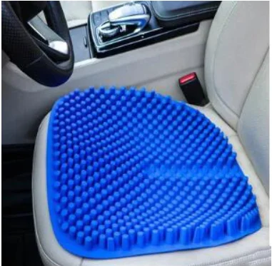 

Fashion 3D Breathable silica gel car seat cushion Non Slip soft comfort massage outdoor home office Chair cushion Pad mat