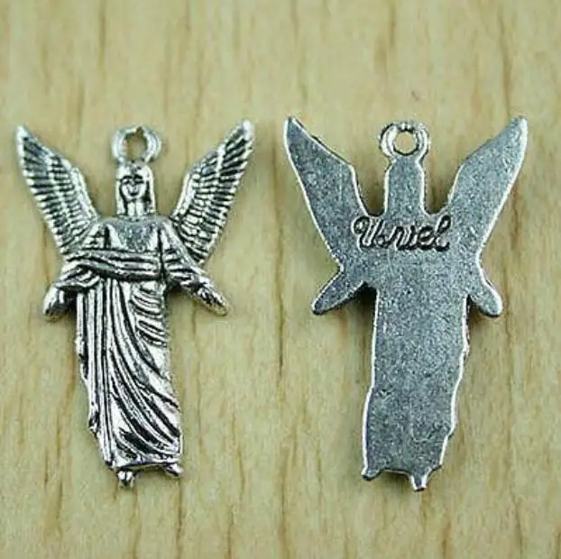 

50PCs Mixed 3 archangel charms tibetan silver color Miguel, Uriel and Gabriel