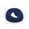 Face Down Pillow Desk Nap Pillow Prone Resting Comfort Memory Foam Ergonomics Home Massage Headrest for Beauty Salon Anime Goose 6